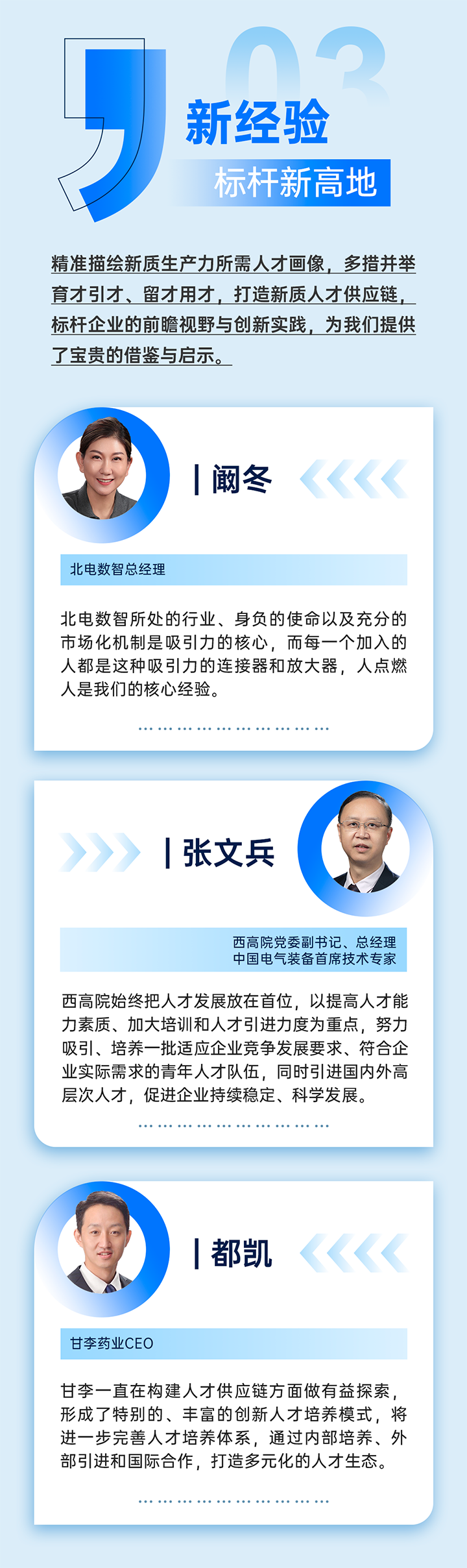 作为新质生产力领域代表的央国企、科研院所、标杆民营企业及人力资源服务业如何加快构建新质生产力人才供应链